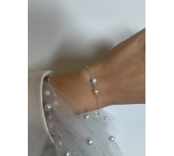 Srebrna bransoletka Pure Glow