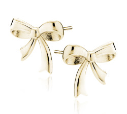 Kolczyki srebrne pozłacane...