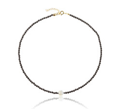 Naszyjnik złoty GIA