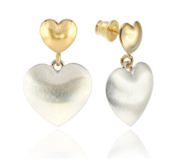 Kolczyki złote Amour