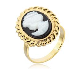 Pierścionek złoty Amélie