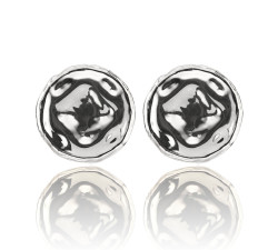 Kolczyki srebrne Balance