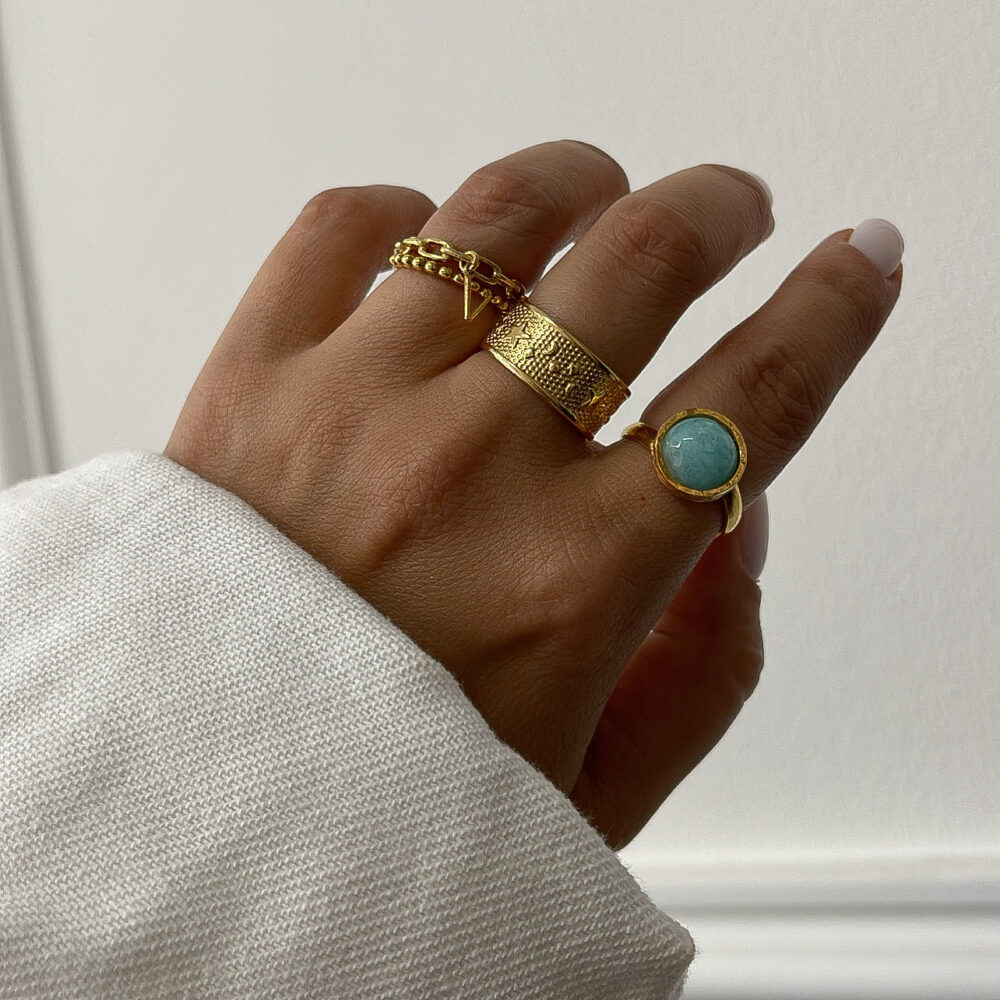 Pierścionek Blue Sky