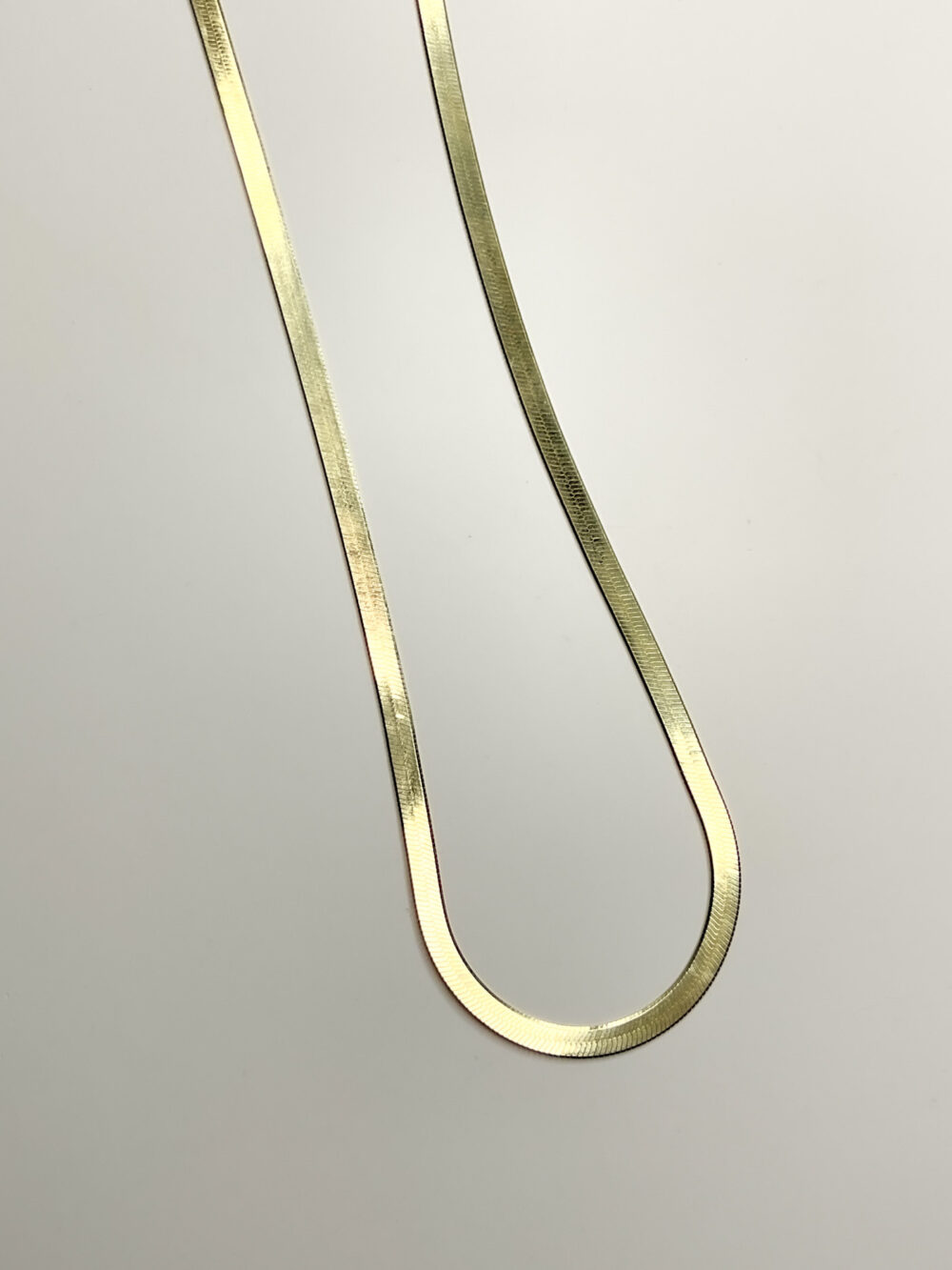 Naszyjnik żmijka srebrna SIMPLE