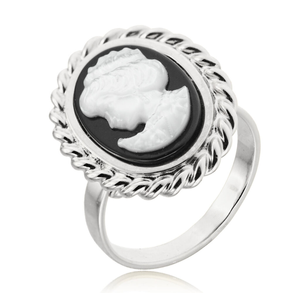 Pierścionek srebrny Amélie