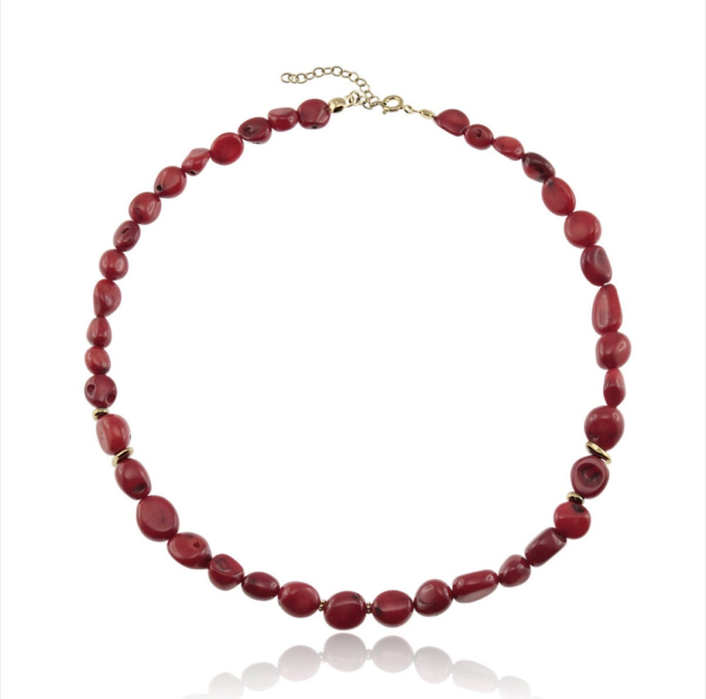Naszyjnik z koralem Carmine